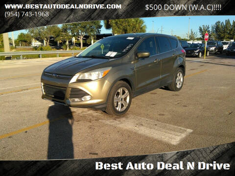 2013 Ford Escape for sale at Best Auto Deal N Drive in Hollywood FL