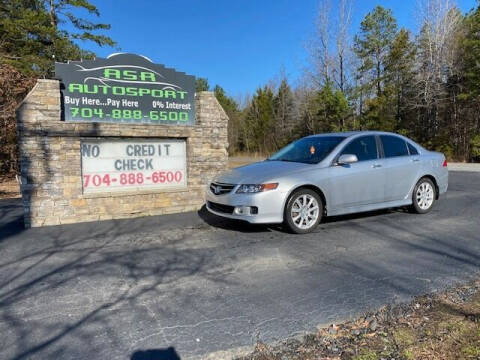 2008 Acura TSX for sale at ASR Autosport Inc. in Midland NC