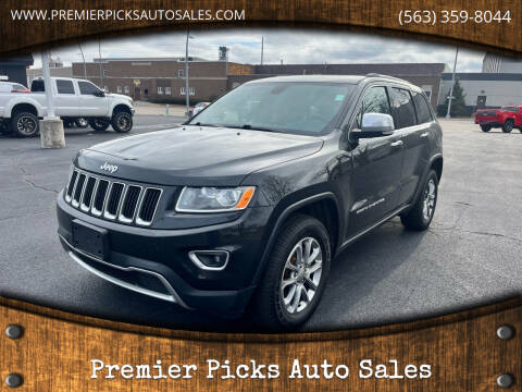 2015 Jeep Grand Cherokee for sale at Premier Picks Auto Sales in Bettendorf IA