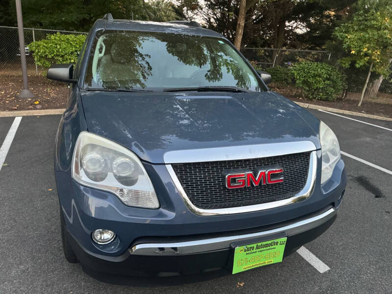 2012 GMC Acadia for sale at Euro Automotive LLC in Falls Church VA