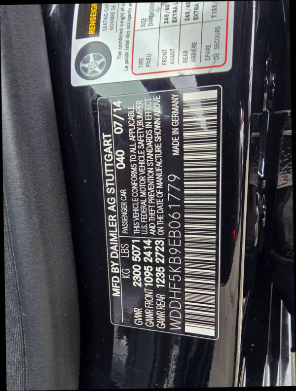 2014 Mercedes-Benz E-Class