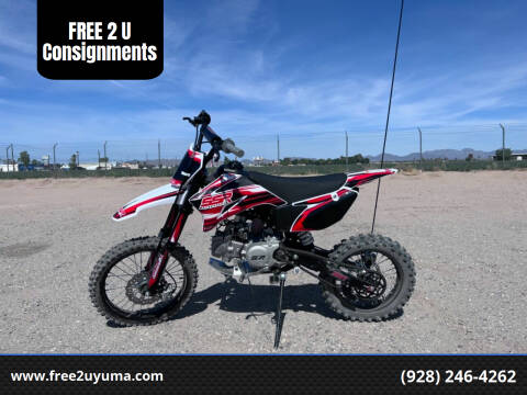 2022 SSR Dirtbike for sale at FREE 2 U Consignments in Yuma AZ