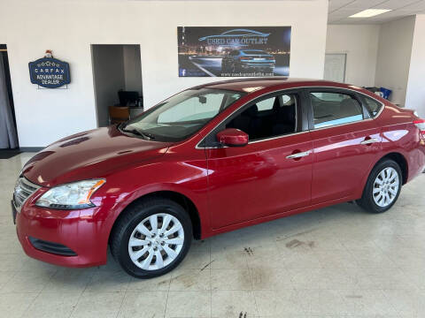 2014 Nissan Sentra for sale at Used Car Outlet in Bloomington IL