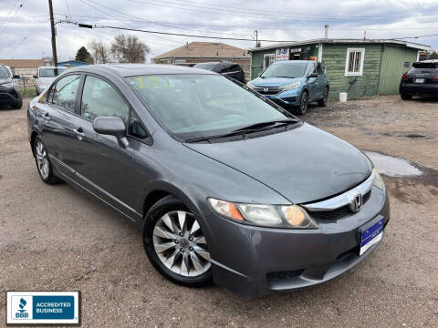 2010 Honda Civic for sale at 3-B Auto Sales in Aurora CO