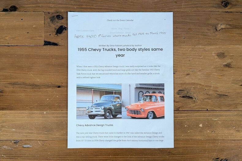1955 Chevrolet 3100