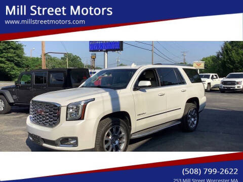 2019 GMC Yukon for sale at Mill Street Motors in Worcester MA