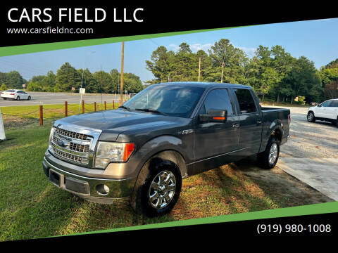 2013 Ford F-150 for sale at CARS FIELD LLC in Smithfield NC