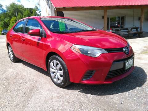 2015 Toyota Corolla for sale at Wimett Trading Company in Leicester VT