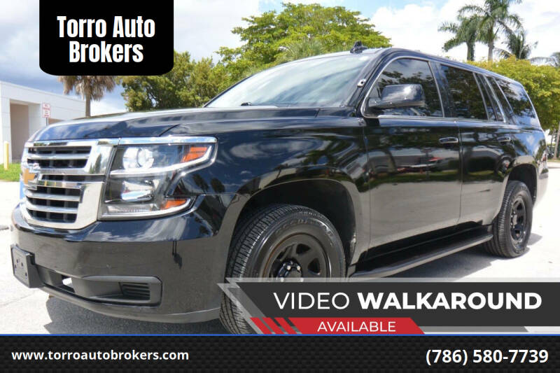 2020 Chevrolet Tahoe Police