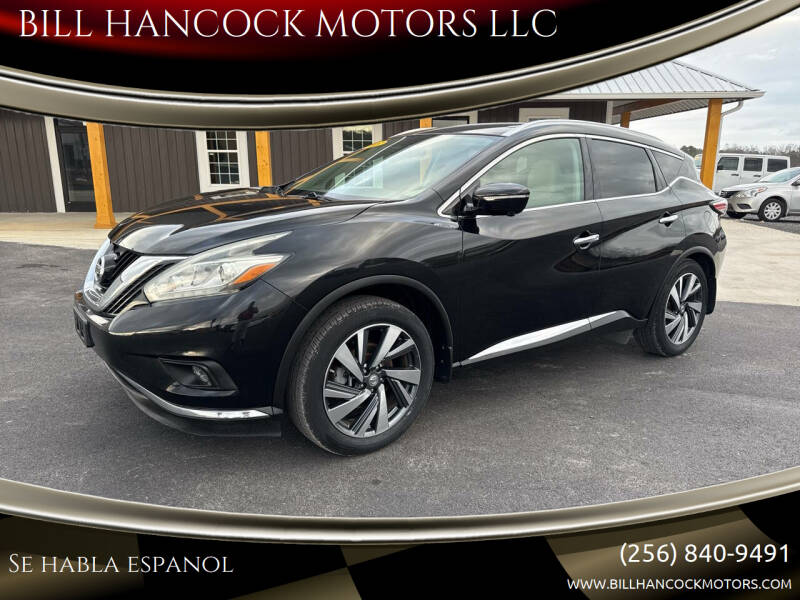 2015 Nissan Murano for sale at BILL HANCOCK MOTORS LLC in Albertville AL