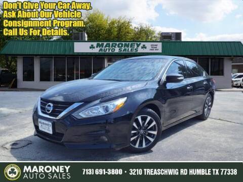 2017 Nissan Altima for sale at Maroney Auto Sales in Humble TX