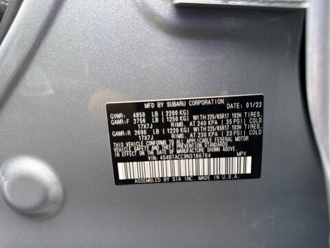 2022 Subaru Outback Premium