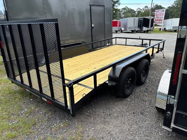 2025 Ware Cargo Trailers 7x16TA Utility Trailer for sale at Cross Resurrection Golf Carts and Trailers in Rincon, GA