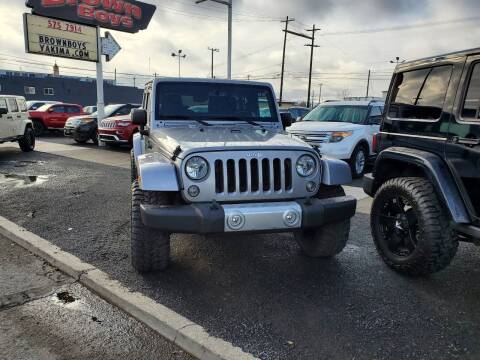 Jeep Wrangler For Sale in Yakima, WA - Brown Boys