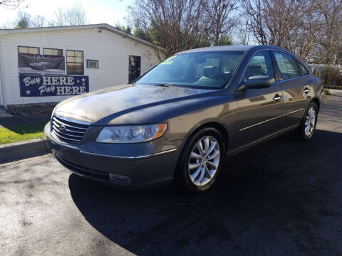 2007 Hyundai Azera for sale at TR MOTORS in Gastonia NC