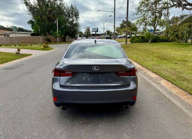 2016 Lexus IS 200t for sale at Zoom Auto Exchange LLC in Orlando, FL