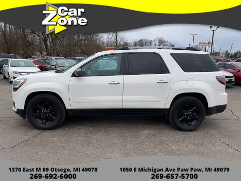2015 GMC Acadia for sale at Car Zone in Otsego MI