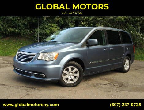 2012 Chrysler Town and Country for sale at GLOBAL MOTORS in Binghamton NY