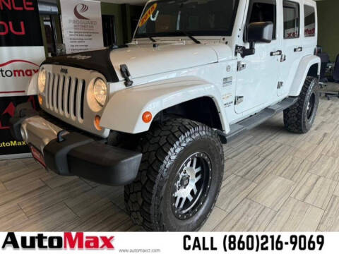 2015 Jeep Wrangler Unlimited for sale at AutoMax in West Hartford CT