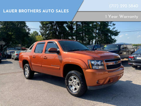 2007 Chevrolet Avalanche for sale at LAUER BROTHERS AUTO SALES in Dover PA