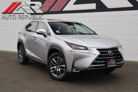 2016 Lexus NX 200t for sale at Auto Republic Cypress in Cypress CA