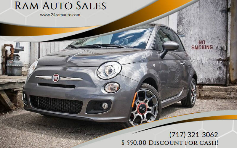 2012 FIAT 500 for sale at Ram Auto Sales in Gettysburg PA