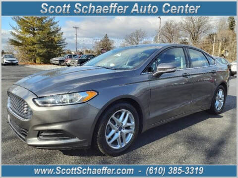 2013 Ford Fusion for sale at Scott Schaeffer Auto Center in Birdsboro PA