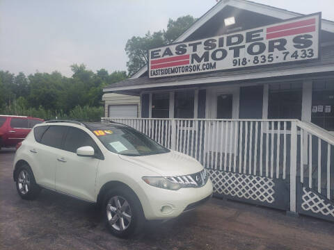2010 Nissan Murano for sale at EASTSIDE MOTORS in Tulsa OK