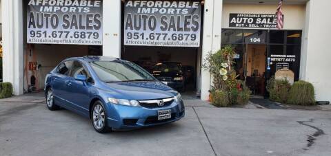 2009 Honda Civic for sale at Affordable Imports Auto Sales in Murrieta CA