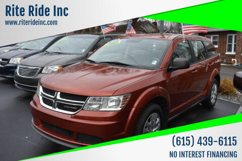 2013 Dodge Journey for sale at Rite Ride Inc in Murfreesboro TN