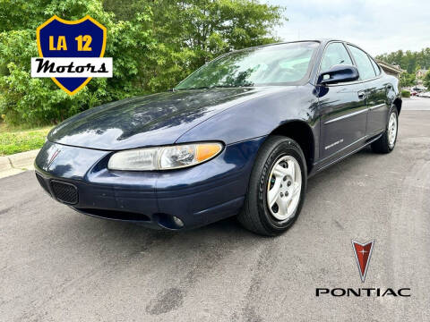 2000 Pontiac Grand Prix for sale at LA 12 Motors in Durham NC