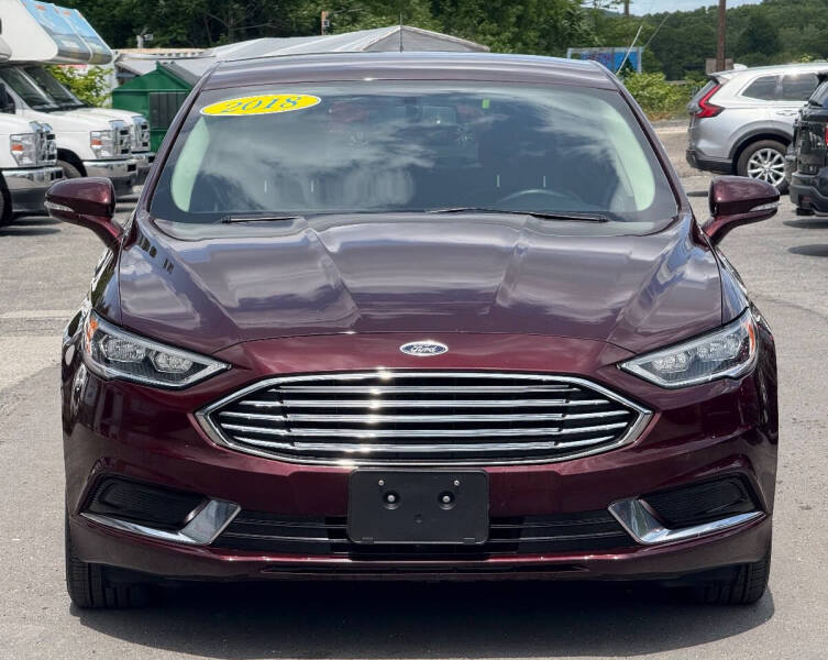 Used 2018 Ford Fusion Energi SE Luxury with VIN 3FA6P0PU1JR123246 for sale in Worcester, MA