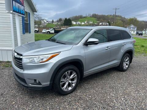 2015 Toyota Highlander for sale at Bailey's Pre-Owned Autos in Anmoore WV