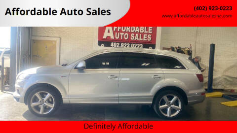 2012 Audi Q7 for sale at Affordable Auto Sales in Humphrey NE