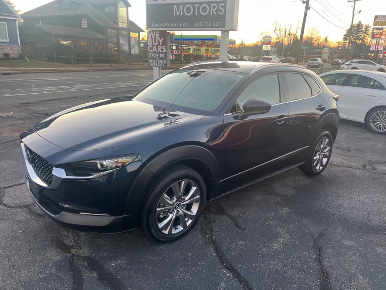 2021 Mazda CX-30 for sale at James Motors Inc. in East Longmeadow, MA