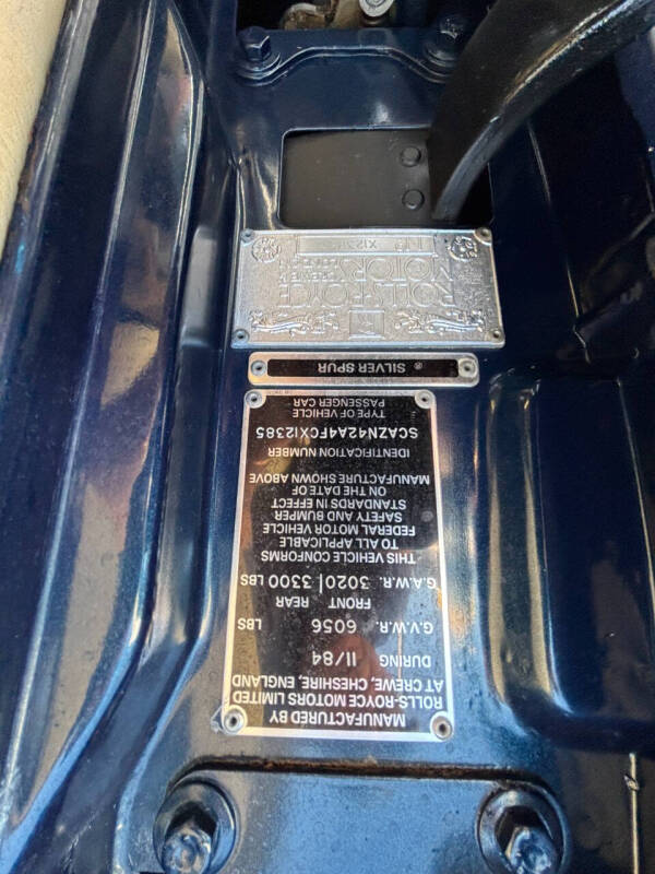 1985 Rolls-Royce Silver Spur