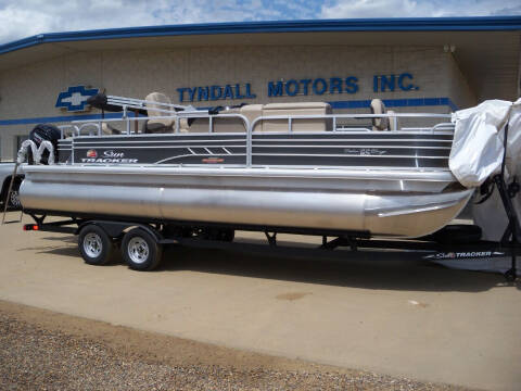 2023 Sun Tracker FISH BARGE  22 FT for sale at Tyndall Motors in Tyndall SD