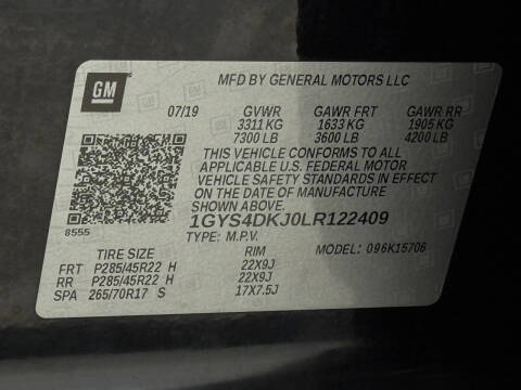 2020 Cadillac Escalade Platinum