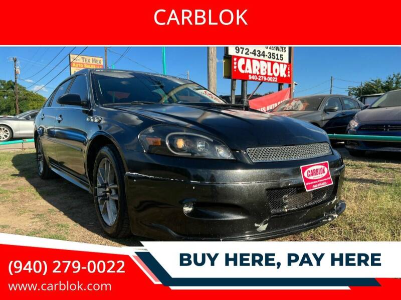 2013 Chevrolet Impala for sale at CARBLOK in Lewisville TX