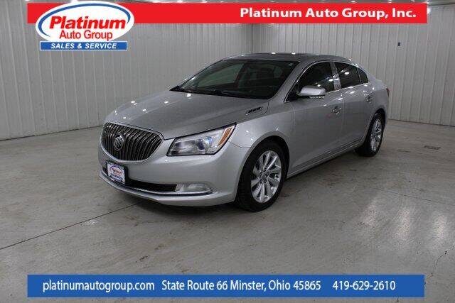 2015 Buick LaCrosse for sale at Platinum Auto Group Inc. in Minster OH