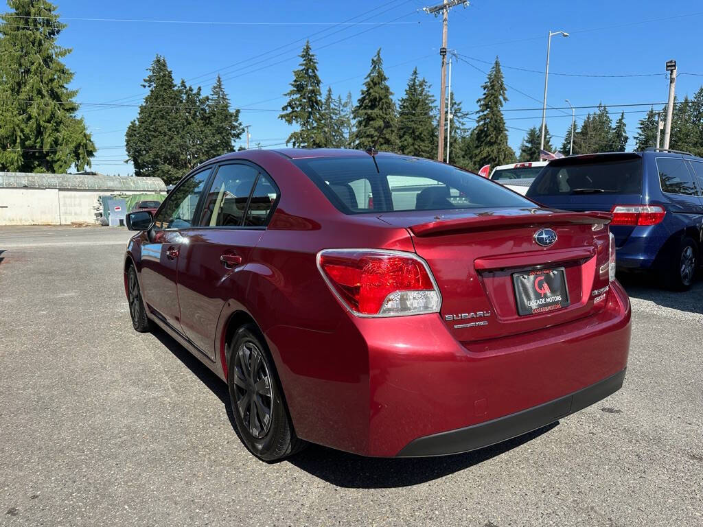 2015 Subaru Impreza for sale at Cascade Motors in Olympia, WA