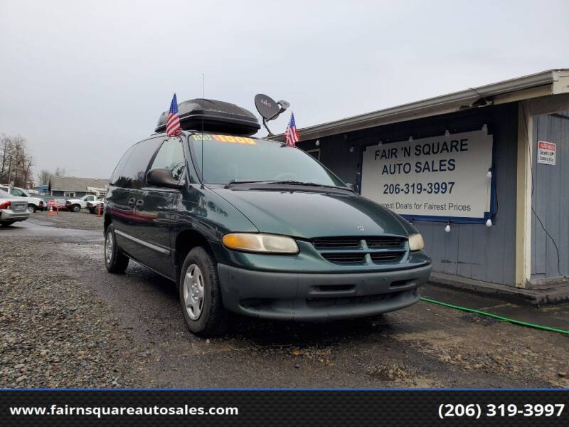 1999 Dodge Caravan for sale at Fair 'N Square Auto Sales, LLC in Auburn WA