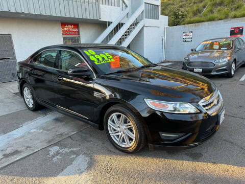 2010 Ford Taurus for sale at SAN DIEGO AUTO SALES INC in San Diego CA