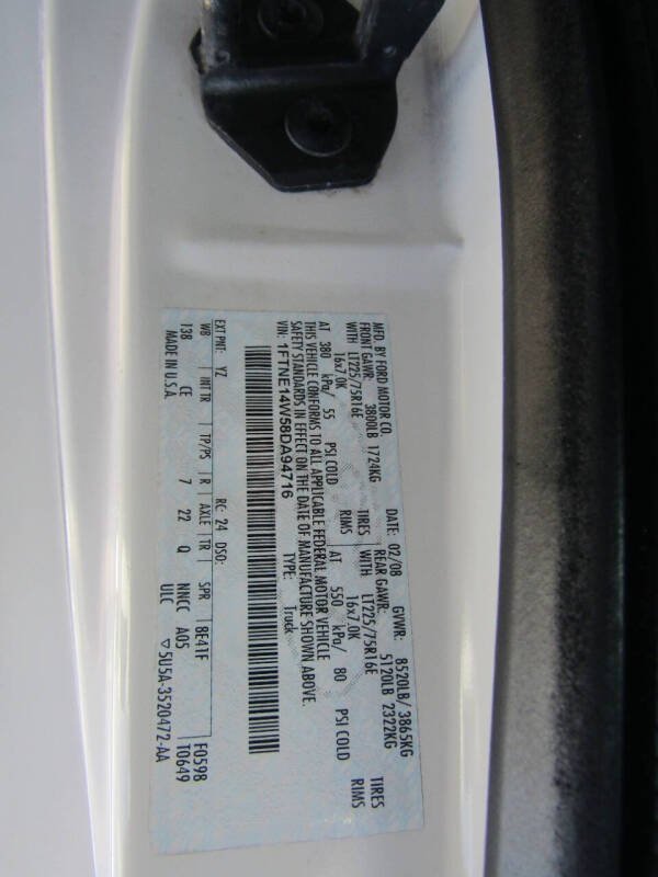 2008 Ford E-Series E-150