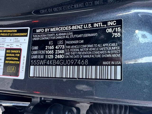 2016 Mercedes-Benz C-Class