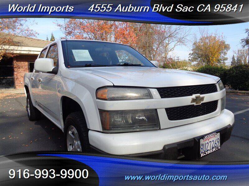 2010 Chevrolet Colorado for sale at World Imports in Sacramento CA