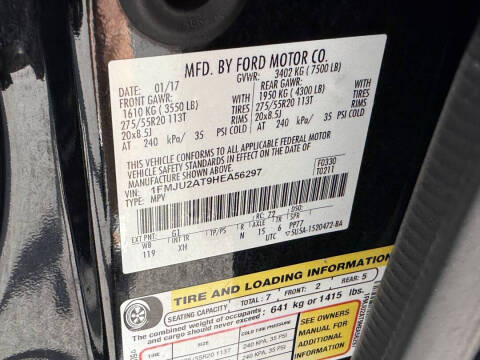 2017 Ford Expedition Limited