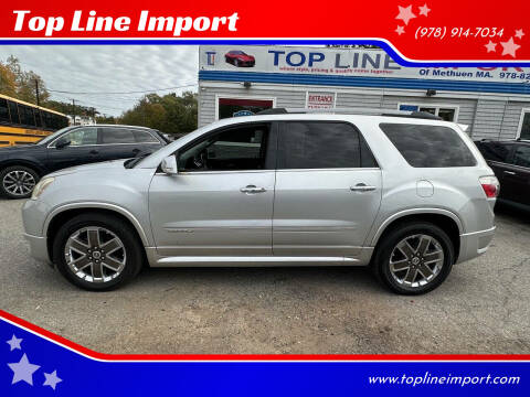 2012 GMC Acadia for sale at Top Line Import in Haverhill MA