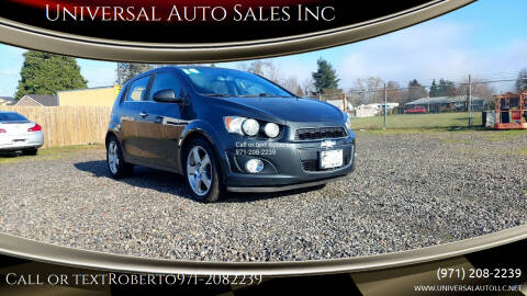 2014 Chevrolet Sonic for sale at Universal Auto Sales Inc in Salem OR