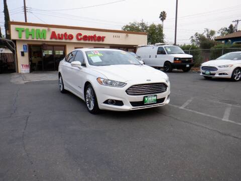 2014 Ford Fusion Hybrid for sale at THM Auto Center Inc. in Sacramento CA